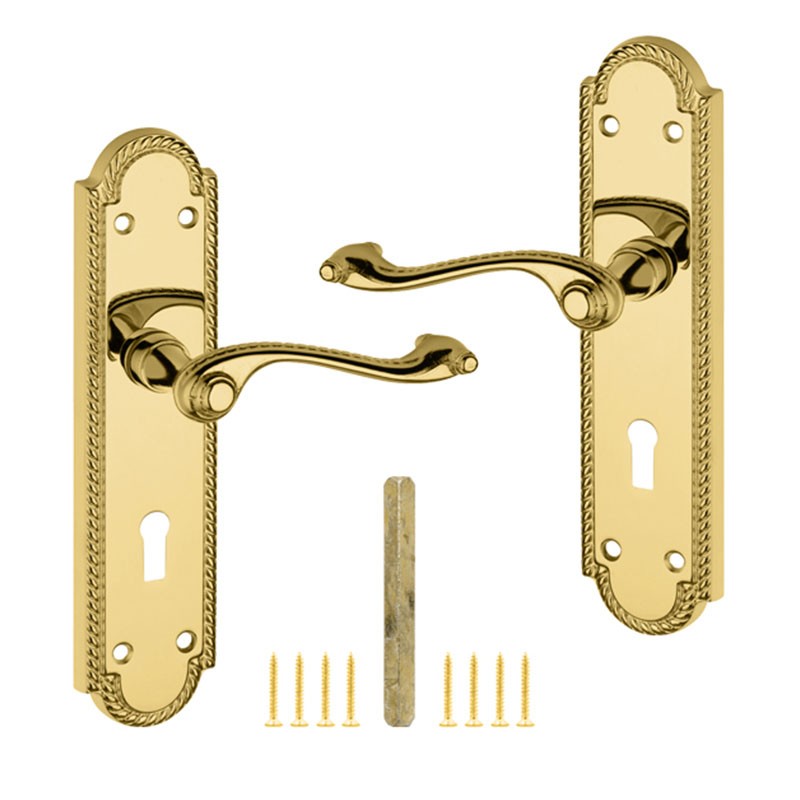 HANDLES BBL BRASS KEYHOLE GEORGIAN SCROLL 8 INCH.jpg